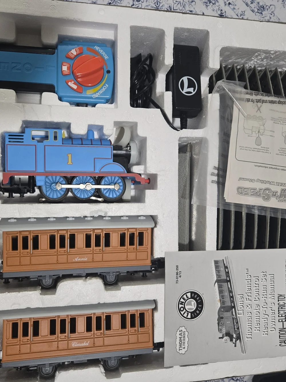 Thomas & Friends Blue Thomas Remote Control Train Set **Like NEW/FAST SHIPPING**